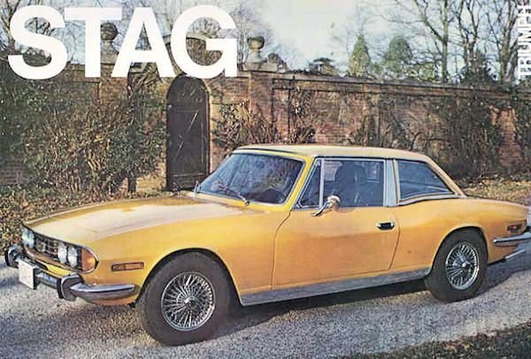 Triumph Stag 1970s Brtish cars