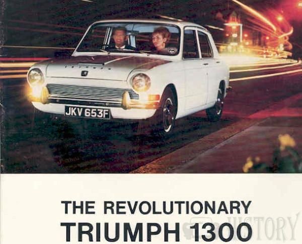 Triumph 1300 british 1960s cars