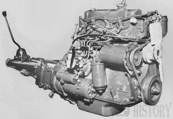 Morris Oxford VI diesel engine