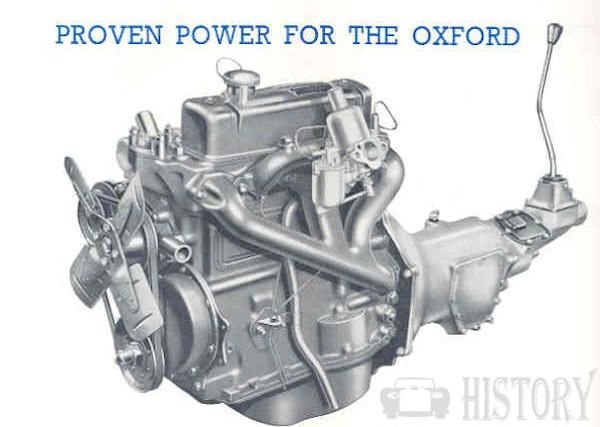 Morris Oxford V b series engine