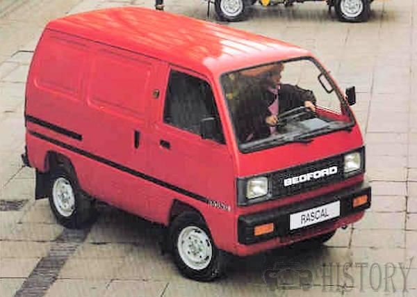 Bedford Rascal van history