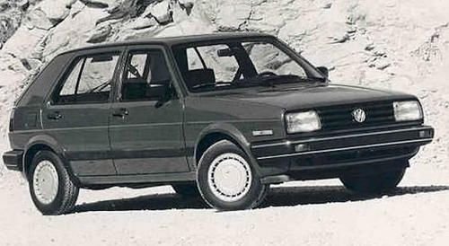 Volkswagen Golf Mk2 motor car history