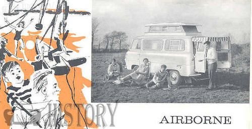 Ford Thames Airborne caravan