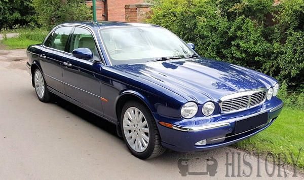 Jaguar XJ X350 range and history