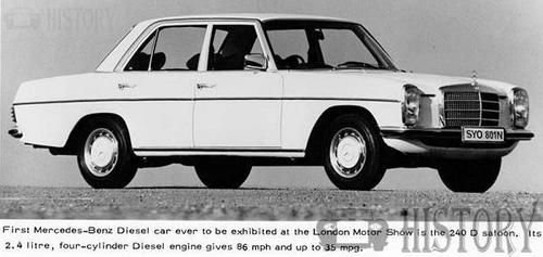 Mercedes-Benz W114 W115 240D 1975
