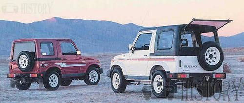 Suzuki-Samura JIMNY mk2 rear