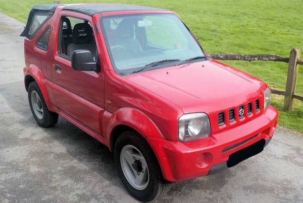 Suzuki Jimny Third generation convertable