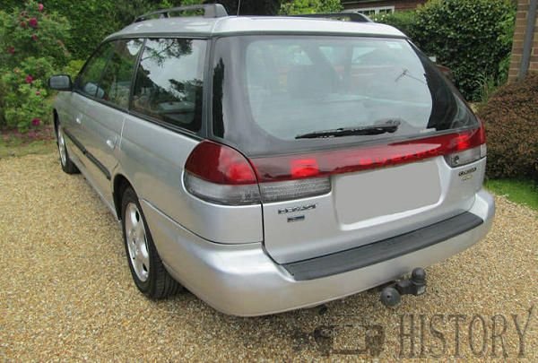 Subaru Legacy second generation  rear view