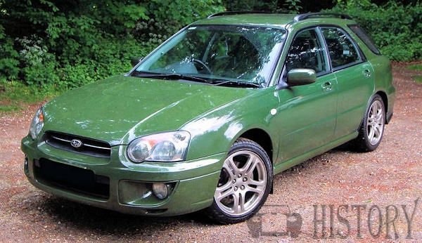 Subaru Impreza Second generation range and history