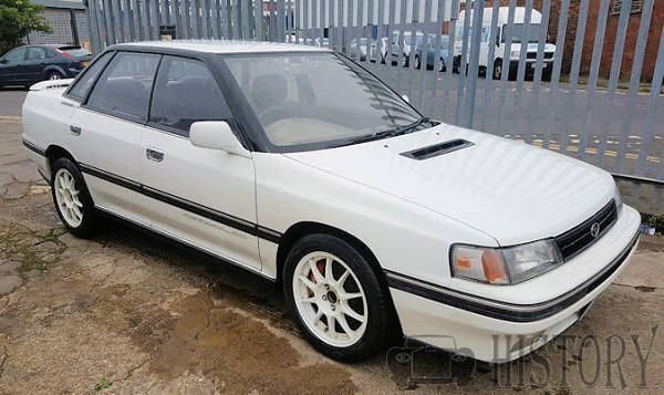 Subaru Legacy first generation history and range