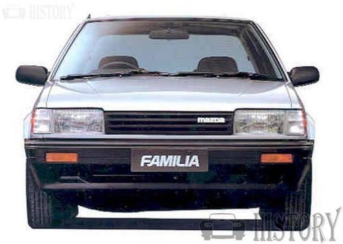 Mazda 323 Familia Fourth generation BD front