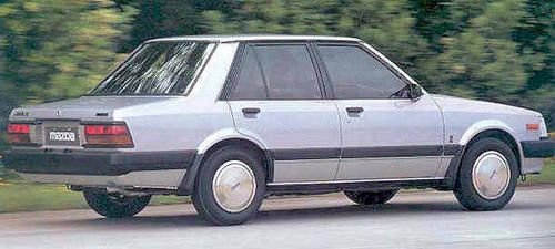 Mazda 323 Familia Fourth generation BD rear