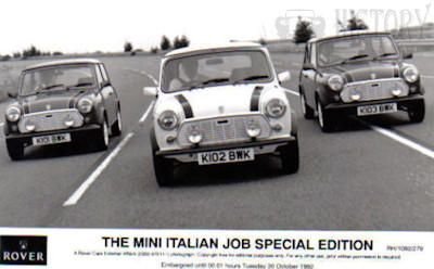 Mini classic limited edition Italian job