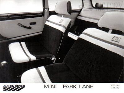 Mini classic limited edition Park Lane Interior