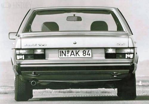 Audi 100 C1 First Generation 1976 rear