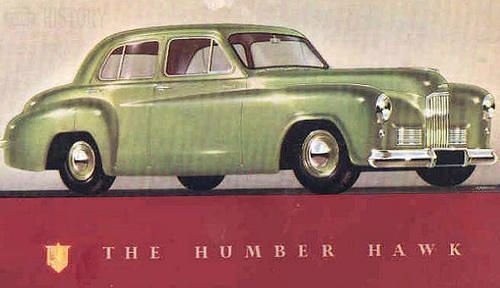 Humber Hawk Mark III to V
