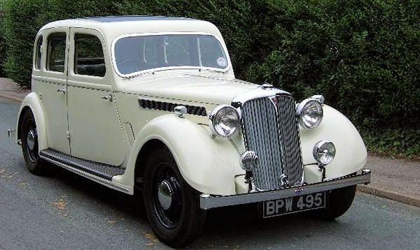 Rover 16 P2 motor car history
